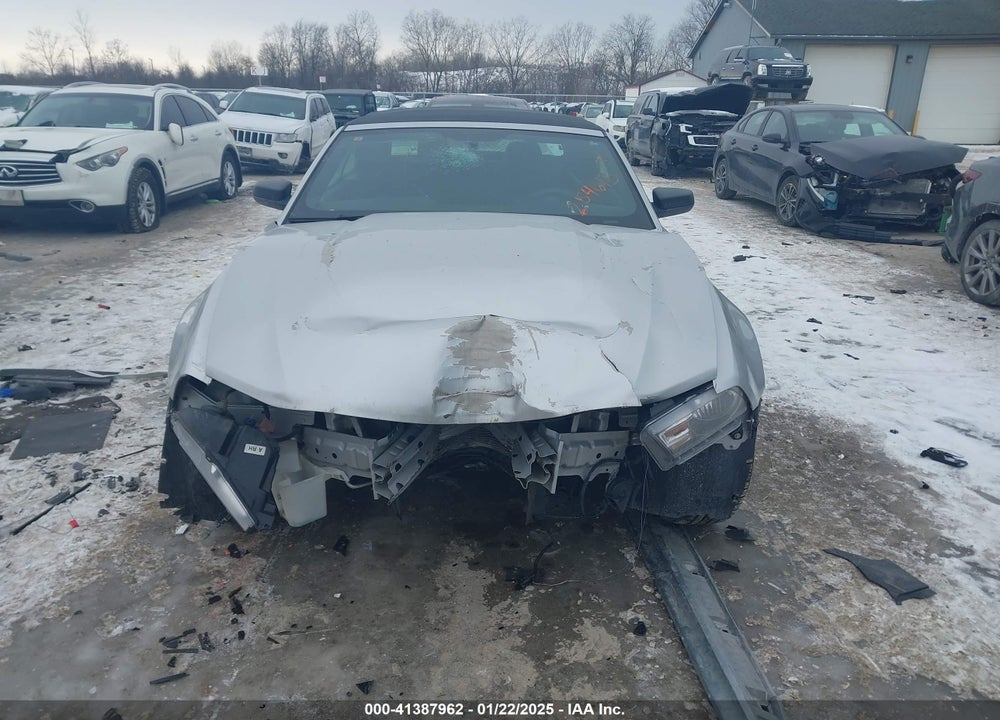 2012 FORD MUSTANG VIN: 1ZVBP8EM3C5254613