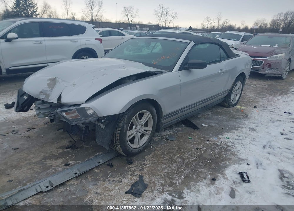 2012 FORD MUSTANG VIN: 1ZVBP8EM3C5254613