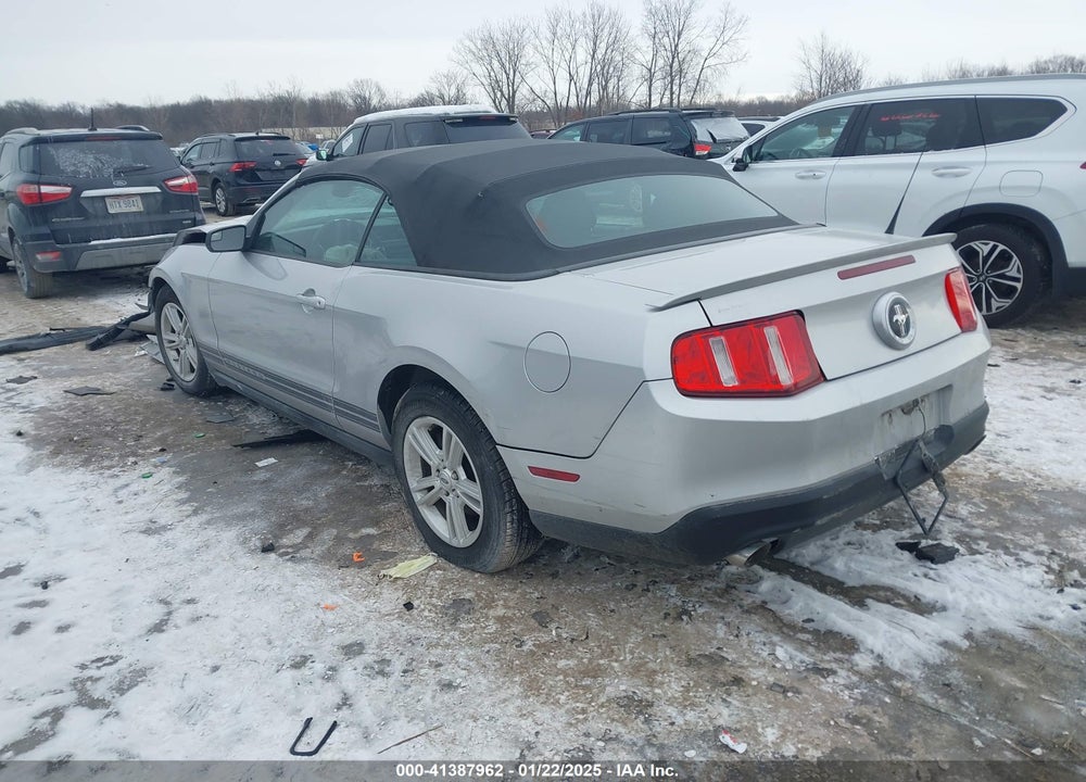 2012 FORD MUSTANG VIN: 1ZVBP8EM3C5254613