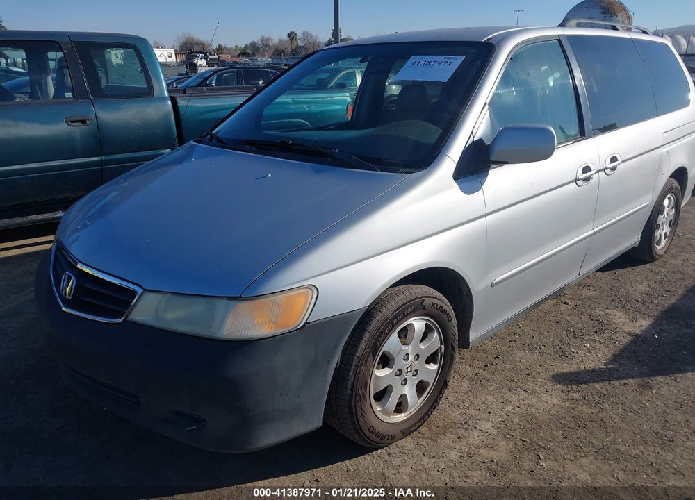 2002 HONDA ODYSSEY EX-L VIN: 2HKRL18932H533943