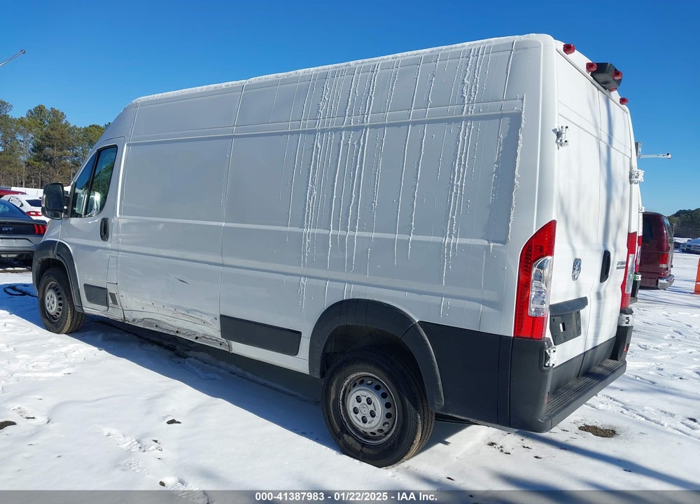 2024 RAM PROMASTER 2500 TRADESMAN HIGH ROOF 159 WB W/PASS SEAT VIN: 3C6LRVDG6RE150715