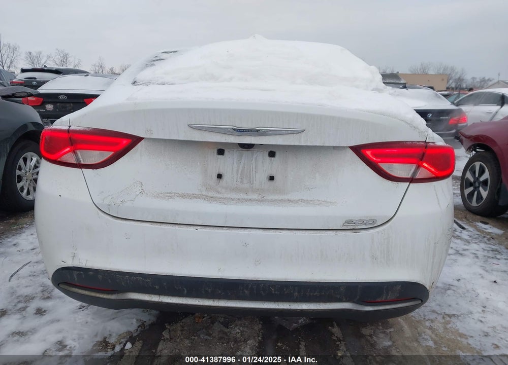 2016 CHRYSLER 200 LIMITED PLATINUM VIN: 1C3CCCAB5GN188201