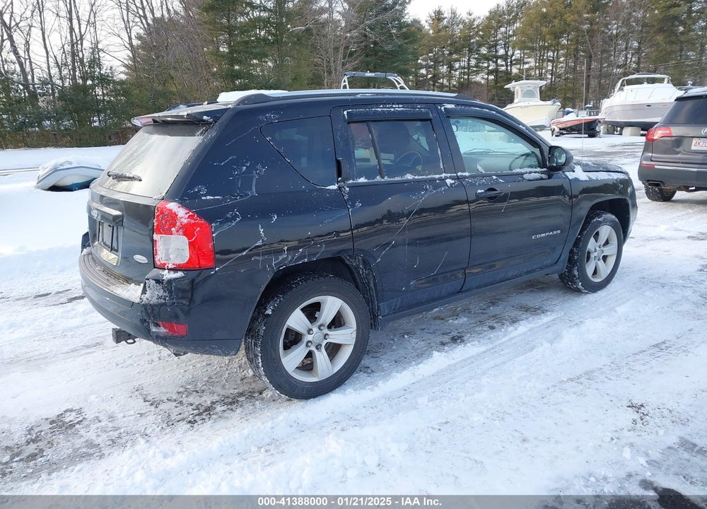 2013 JEEP COMPASS LATITUDE VIN: 1C4NJDEB5DD237148