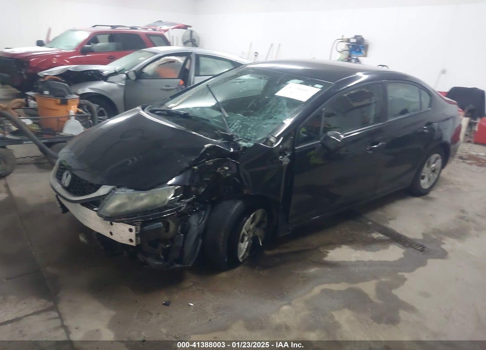2013 HONDA CIVIC VIN: 19XFB2F58DE016267