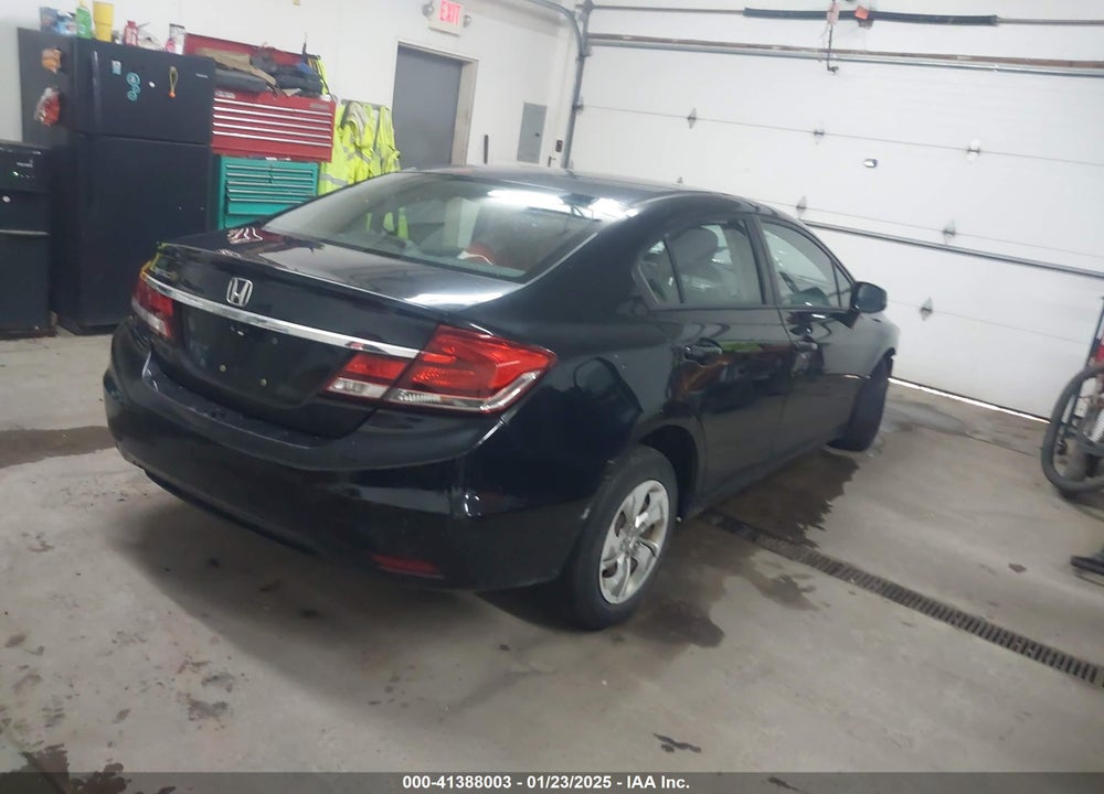2013 HONDA CIVIC VIN: 19XFB2F58DE016267