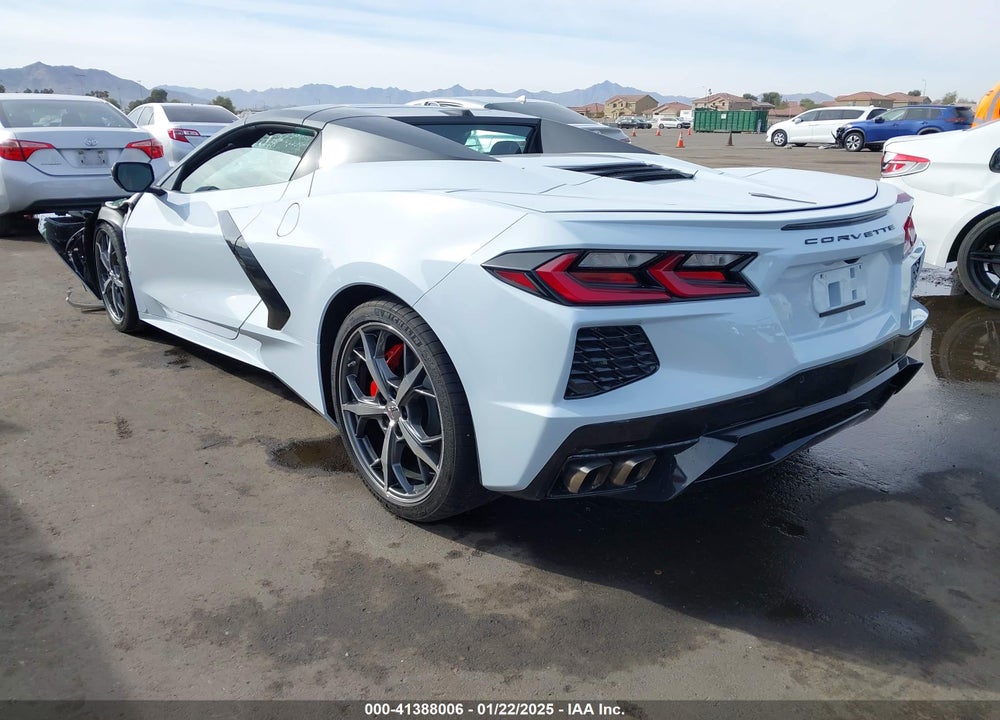2021 CHEVROLET CORVETTE STINGRAY VIN: 1G1YB3D41M5125604