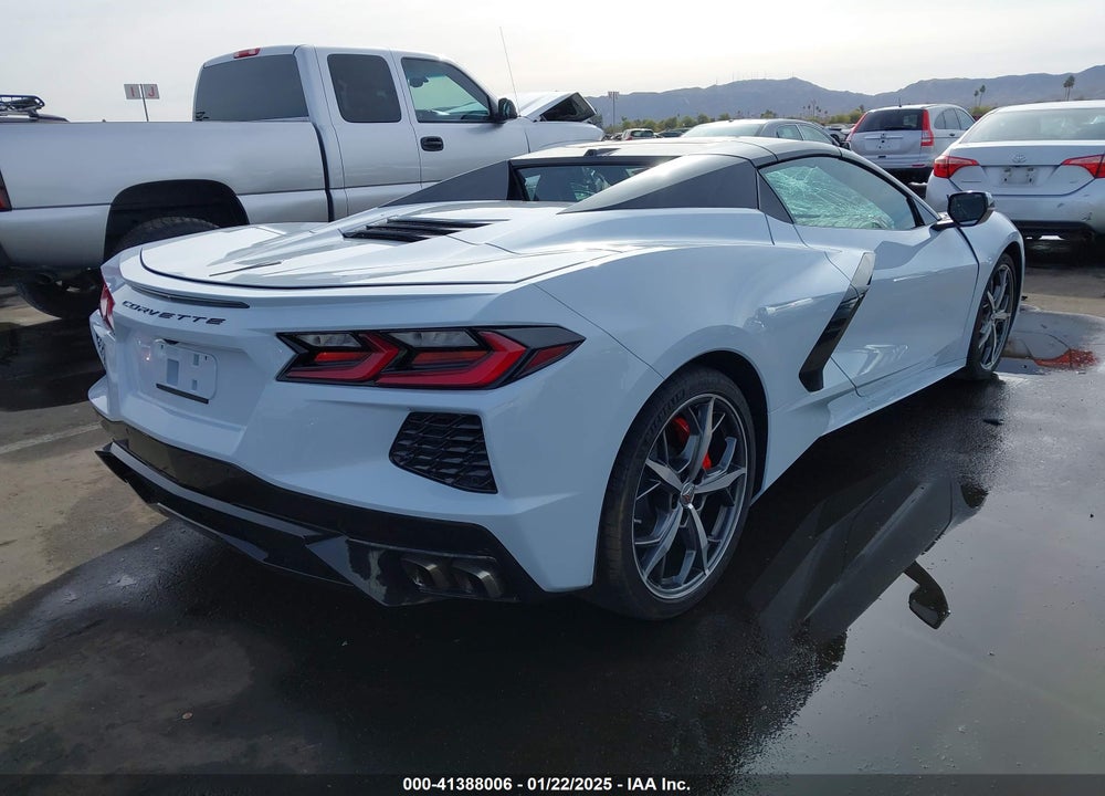 2021 CHEVROLET CORVETTE STINGRAY VIN: 1G1YB3D41M5125604