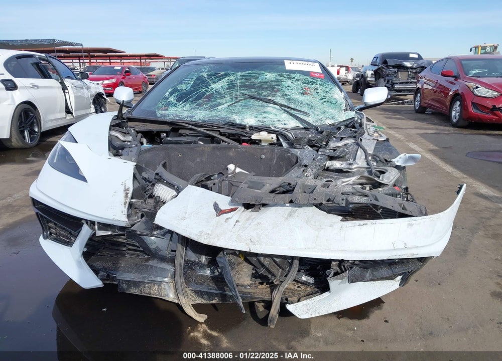 2021 CHEVROLET CORVETTE STINGRAY VIN: 1G1YB3D41M5125604