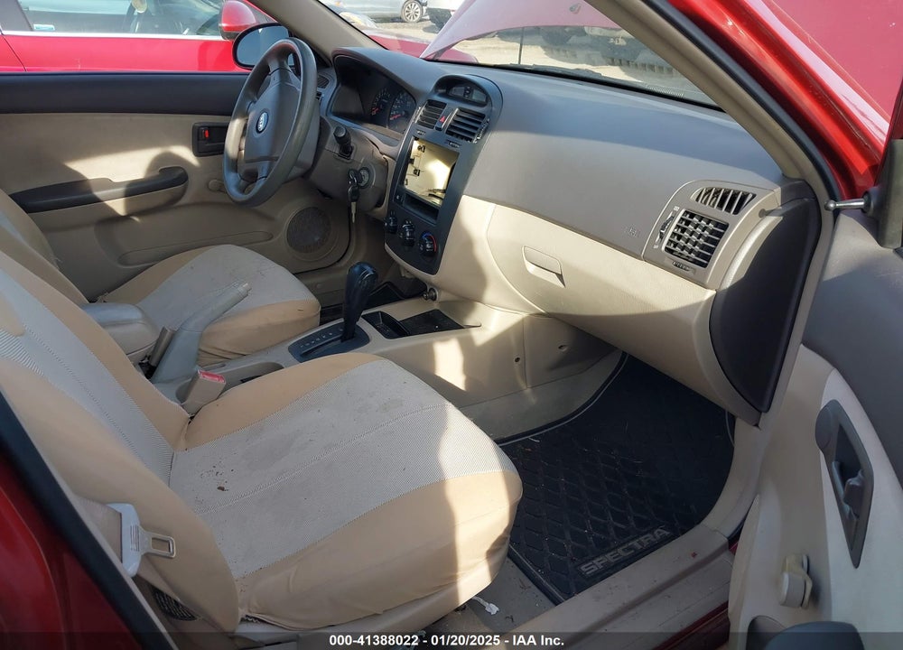2005 KIA SPECTRA EX/LX/SX VIN: KNAFE121655122330