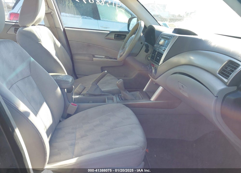2009 SUBARU FORESTER 2.5X VIN: JF2SH61629G711616