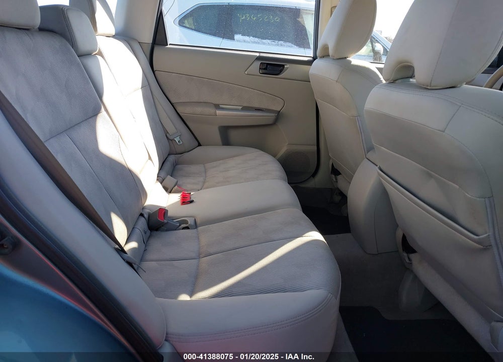 2009 SUBARU FORESTER 2.5X VIN: JF2SH61629G711616