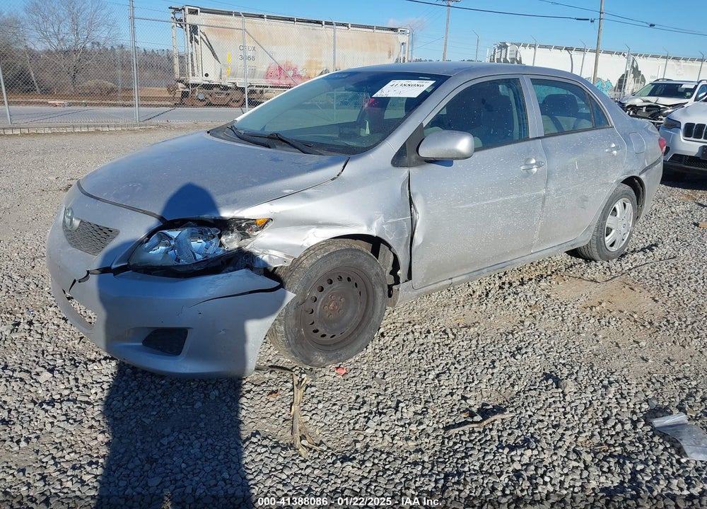 2009 TOYOTA COROLLA LE VIN: 2T1BU40E09C142318