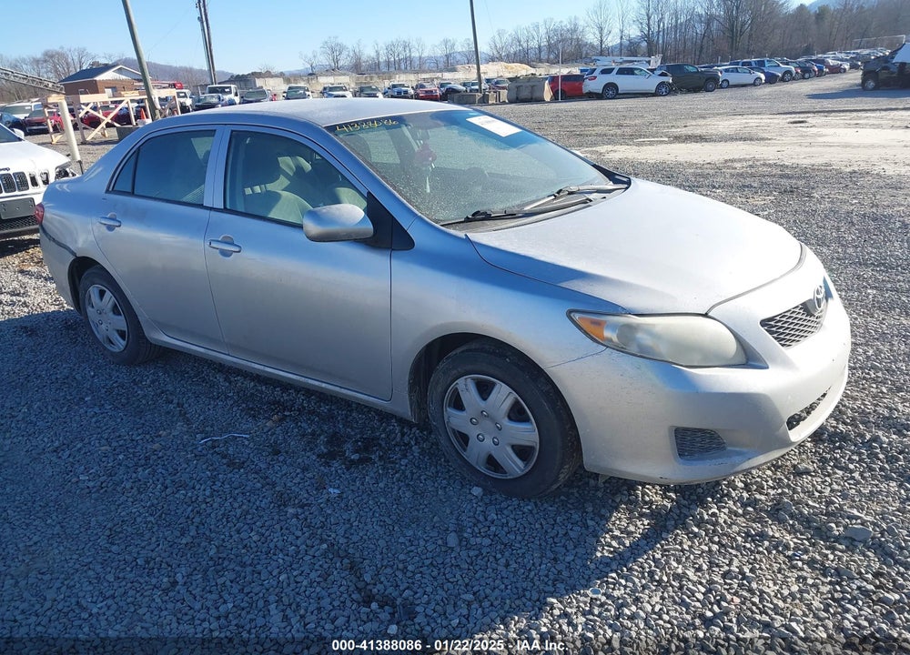 2009 TOYOTA COROLLA LE VIN: 2T1BU40E09C142318