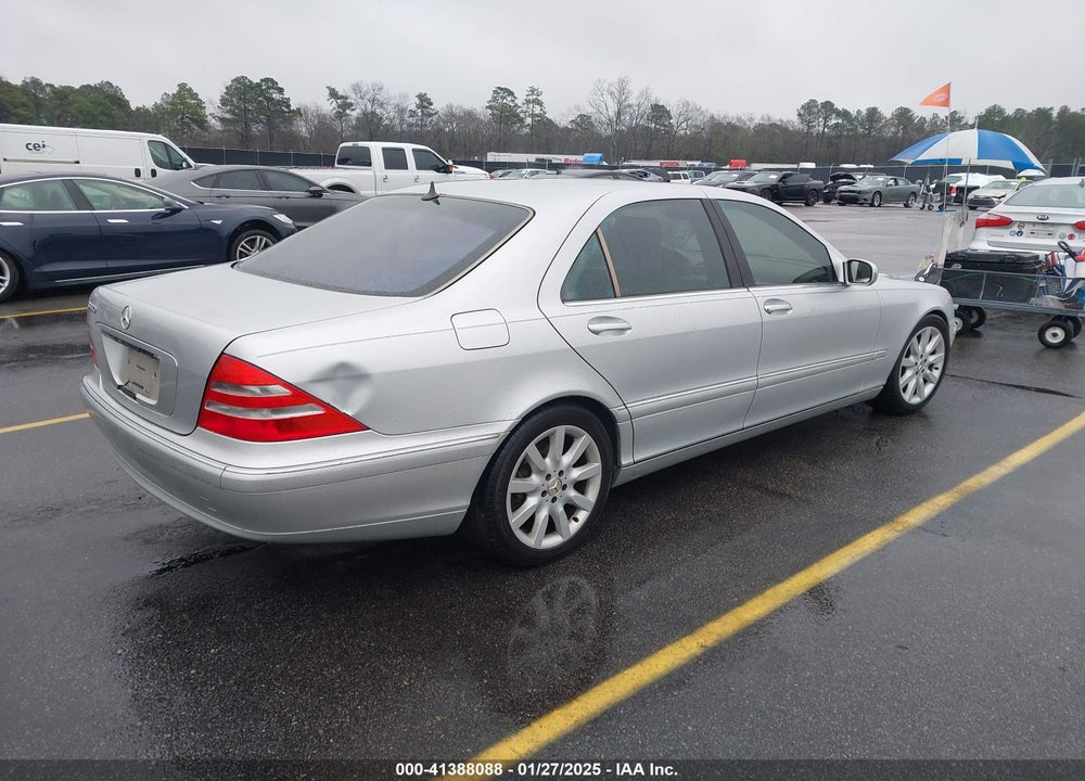 2002 MERCEDES-BENZ S 500 VIN: WDBNG75J82A264932