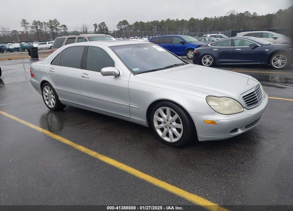 2002 MERCEDES-BENZ S 500 VIN: WDBNG75J82A264932
