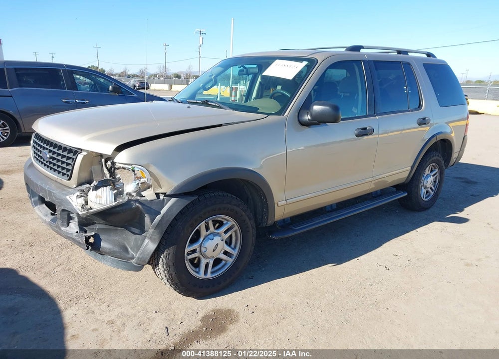 2003 FORD EXPLORER XLS VIN: 1FMZU72K03ZA62531