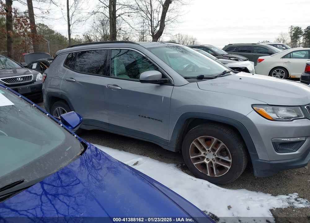 2018 JEEP COMPASS SUN AND WHEEL FWD VIN: 3C4NJCBB7JT487561