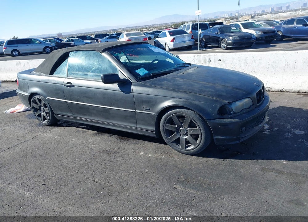 2002 BMW 325CI VIN: WBABS33492PG86133