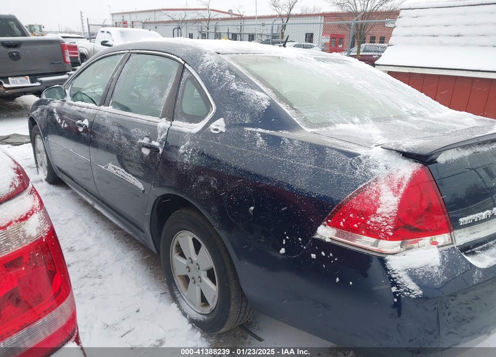 2009 CHEVROLET IMPALA LT VIN: 2G1WT57K591183587