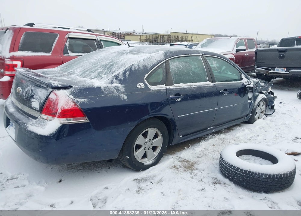 2009 CHEVROLET IMPALA LT VIN: 2G1WT57K591183587