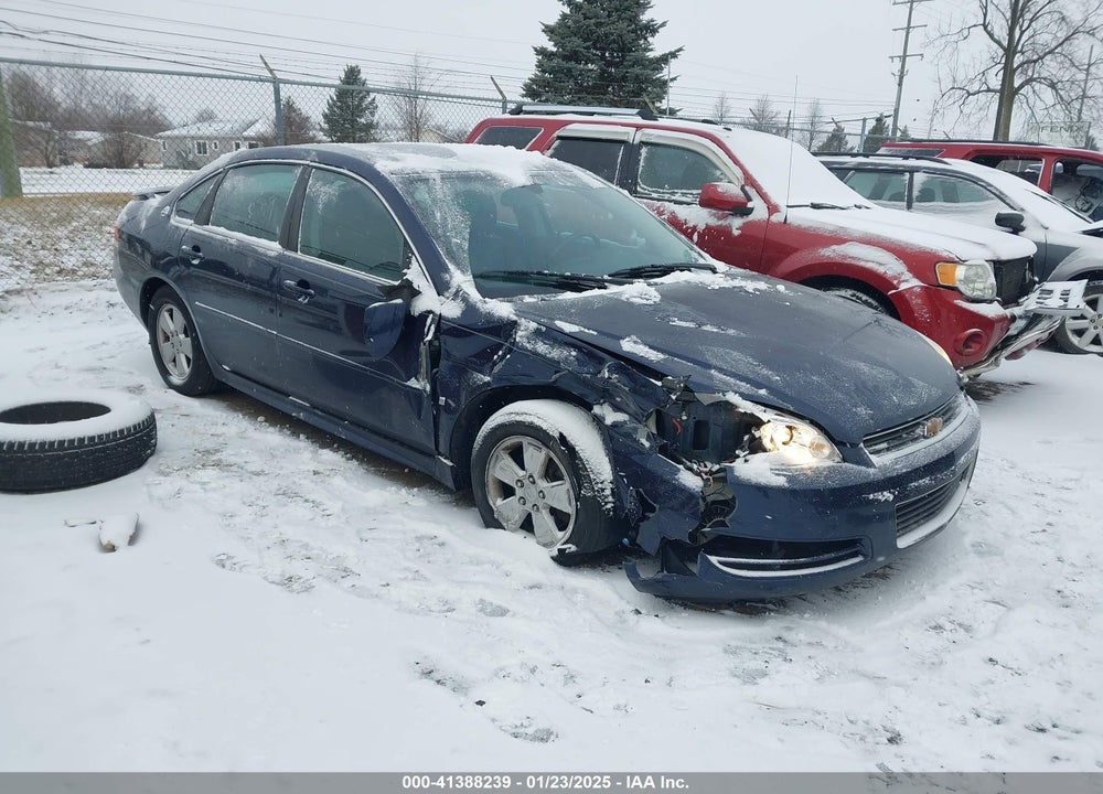 2009 CHEVROLET IMPALA LT VIN: 2G1WT57K591183587