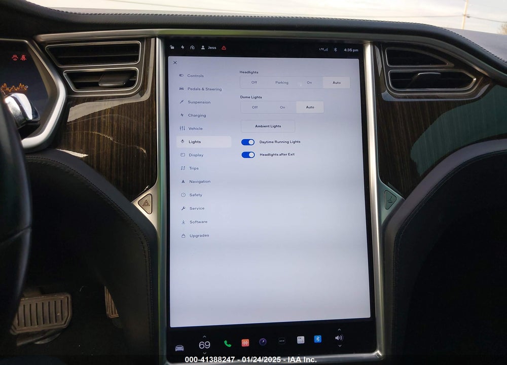 2013 TESLA MODEL S VIN: 5YJSA1AG0DFP12913