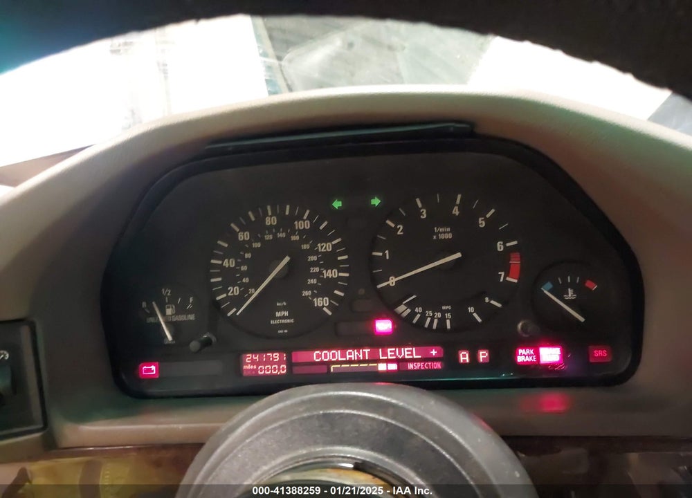 1995 BMW 540 I AUTOMATIC VIN: WBAHE6326SGF30407