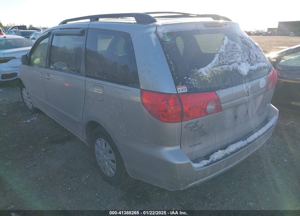 2010 TOYOTA SIENNA LE VIN: 5TDKK4CC3AS316300