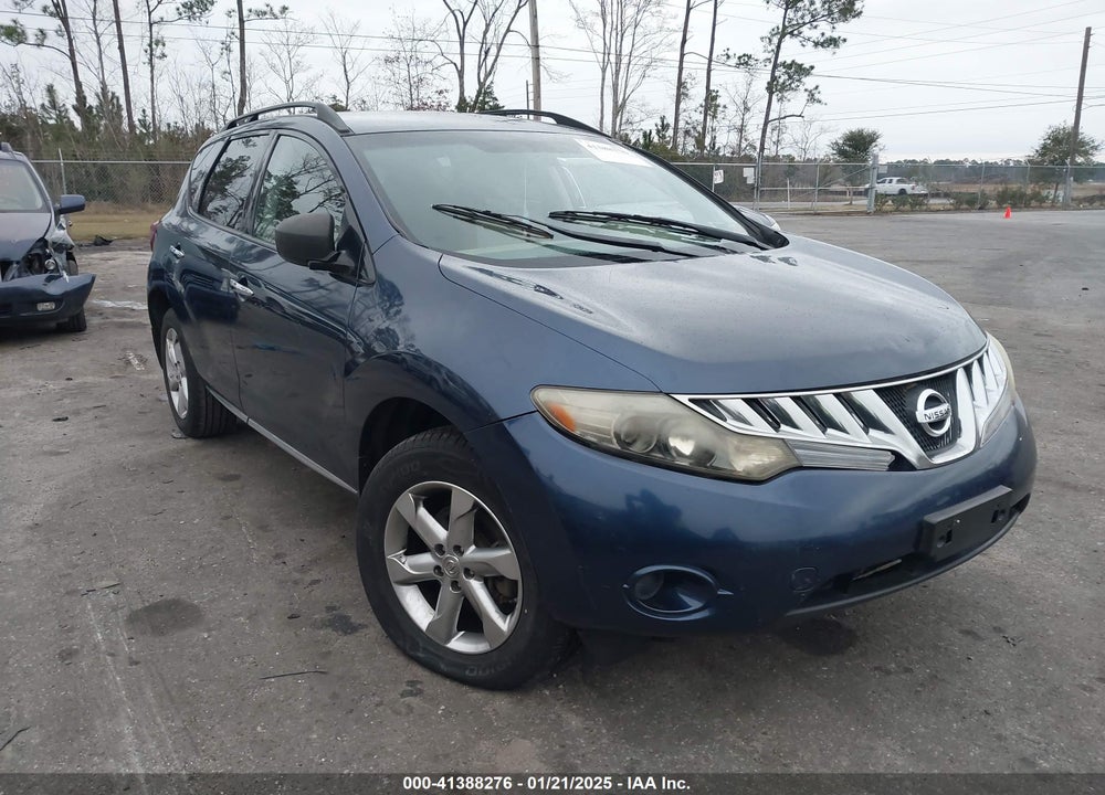 2009 NISSAN MURANO S VIN: JN8AZ18W29W201227