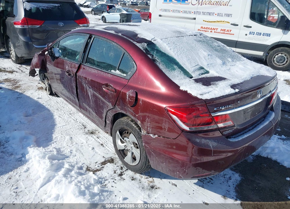 2014 HONDA CIVIC VIN: 19XFB2F5XEE215810