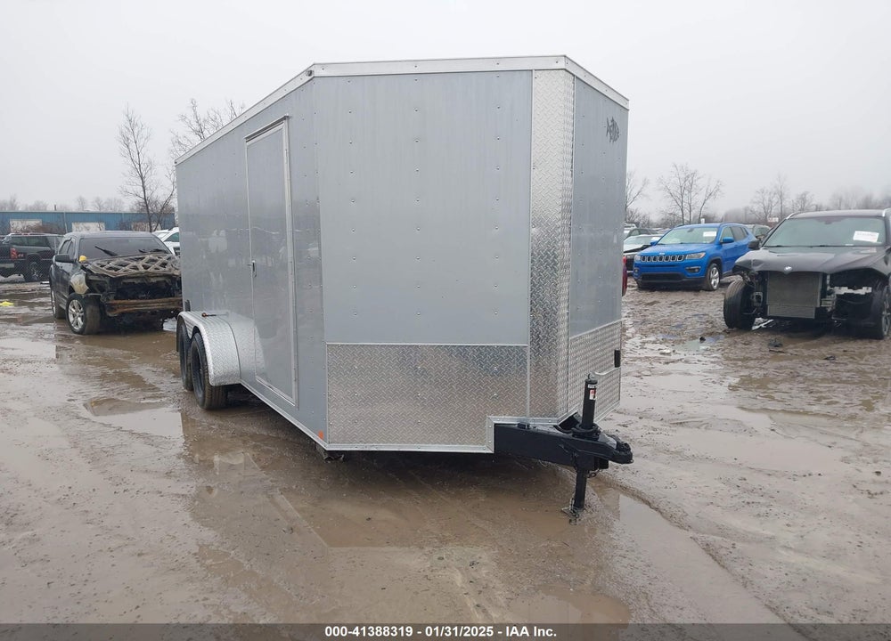 2024 PREMIER TRAILER MFG 16FT ENCLOSED VIN: 7NRBE1624RF303198