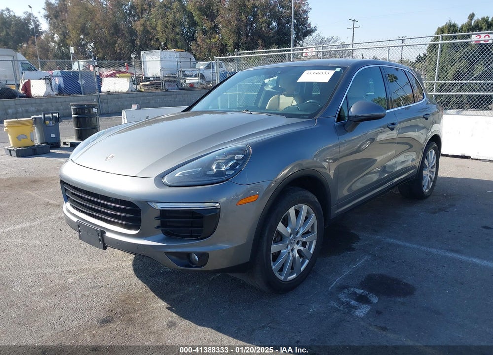 2016 PORSCHE CAYENNE VIN: WP1AA2A29GKA15395