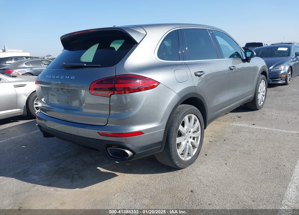 2016 PORSCHE CAYENNE VIN: WP1AA2A29GKA15395