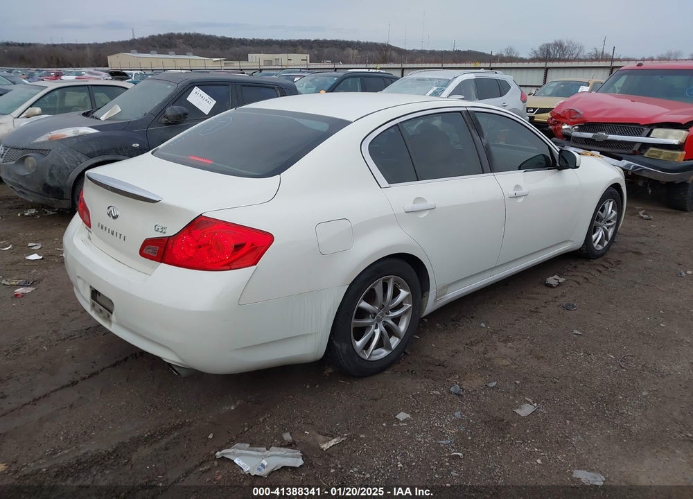 2007 INFINITI G35 VIN: JNKBV61E47M705800