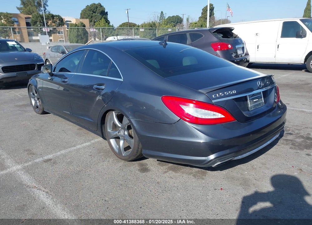 2012 MERCEDES-BENZ CLS 550 VIN: WDDLJ9BB9CA021186