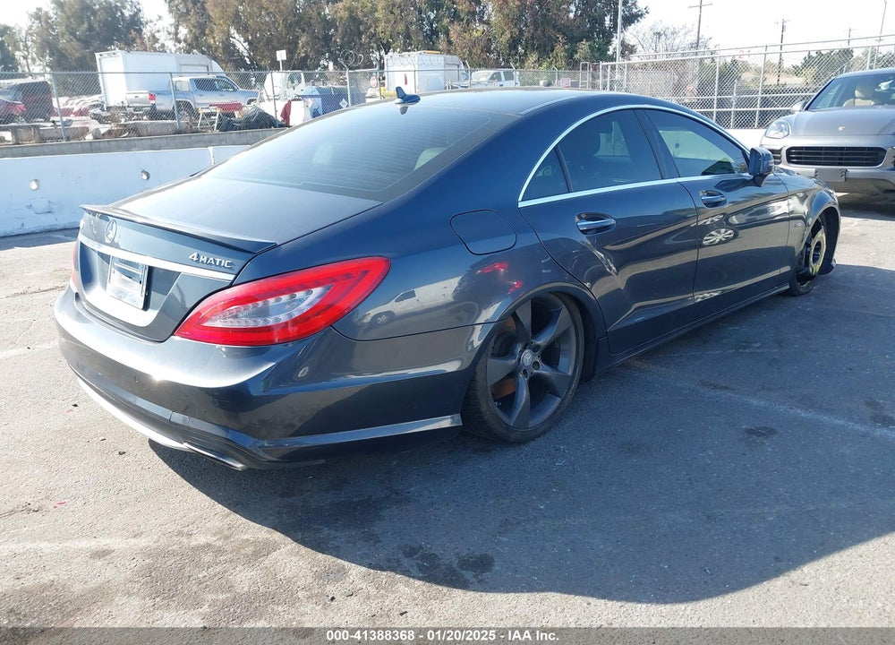 2012 MERCEDES-BENZ CLS 550 VIN: WDDLJ9BB9CA021186