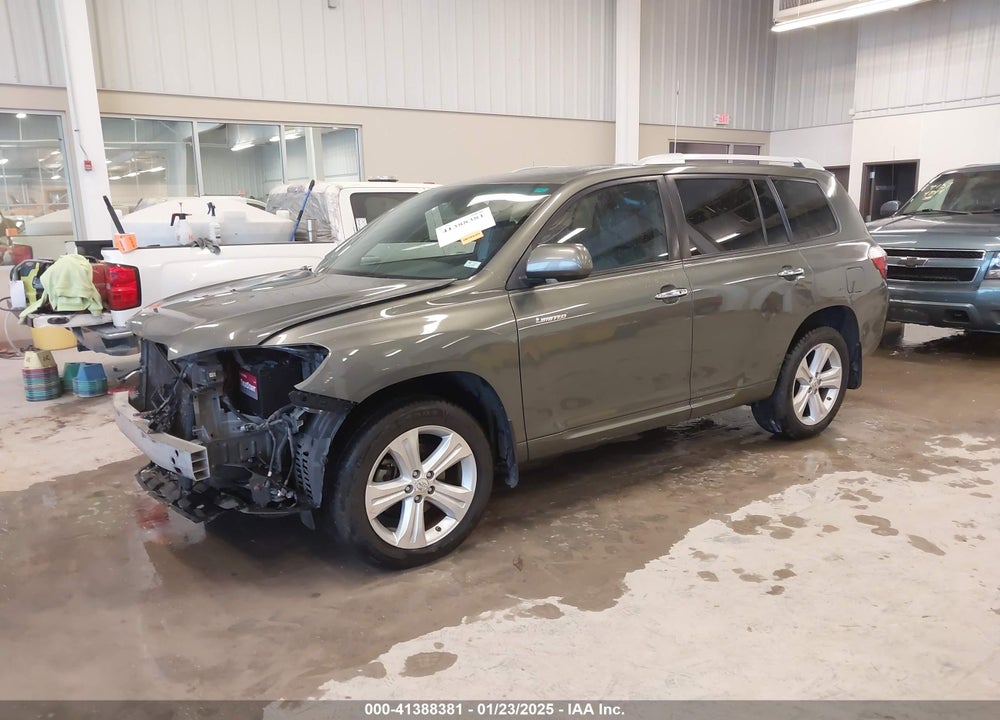 2008 TOYOTA HIGHLANDER LIMITED VIN: JTEES42A482063014