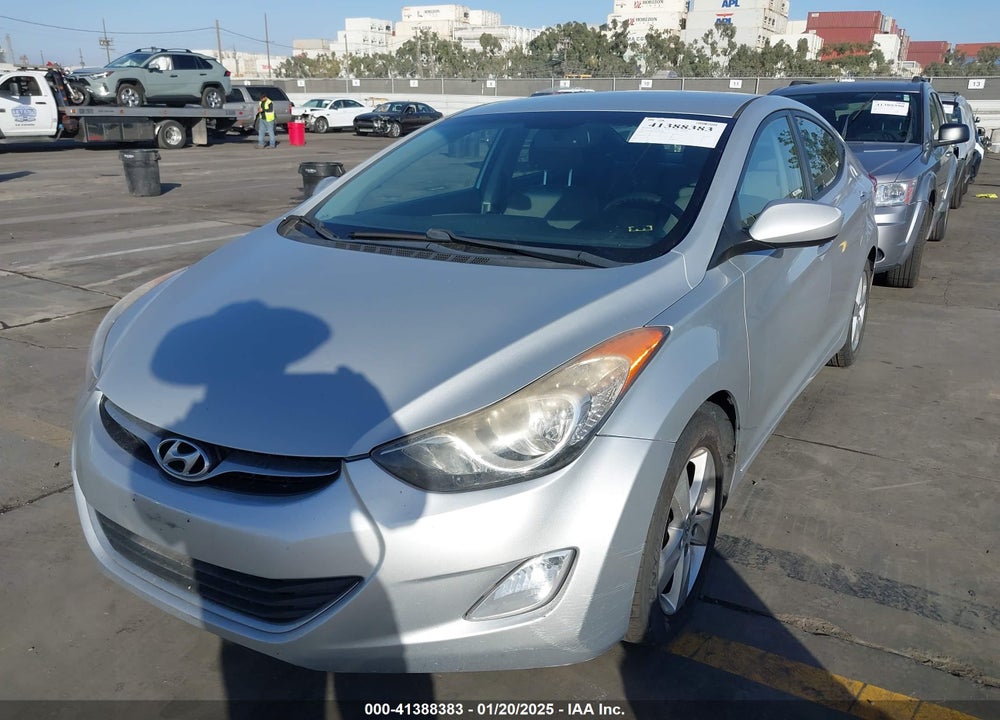 2013 HYUNDAI ELANTRA VIN: KMHDH4AEXDU013876