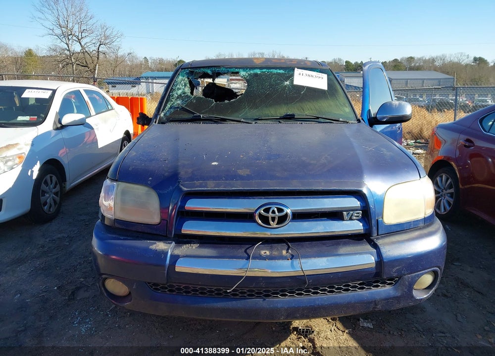 2005 TOYOTA TUNDRA SR5 V8 VIN: 5TBRT34185S457414