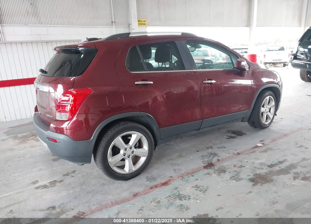 2016 CHEVROLET TRAX LTZ VIN: 3GNCJMSB8GL179005