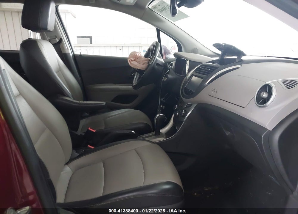 2016 CHEVROLET TRAX LTZ VIN: 3GNCJMSB8GL179005