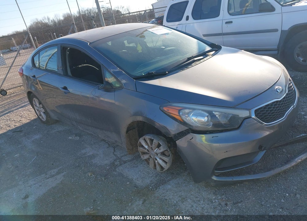 2016 KIA FORTE LX VIN: KNAFX4A63G5568639