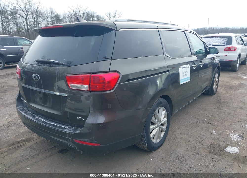 2015 KIA SEDONA EX VIN: KNDMC5C19F6034163