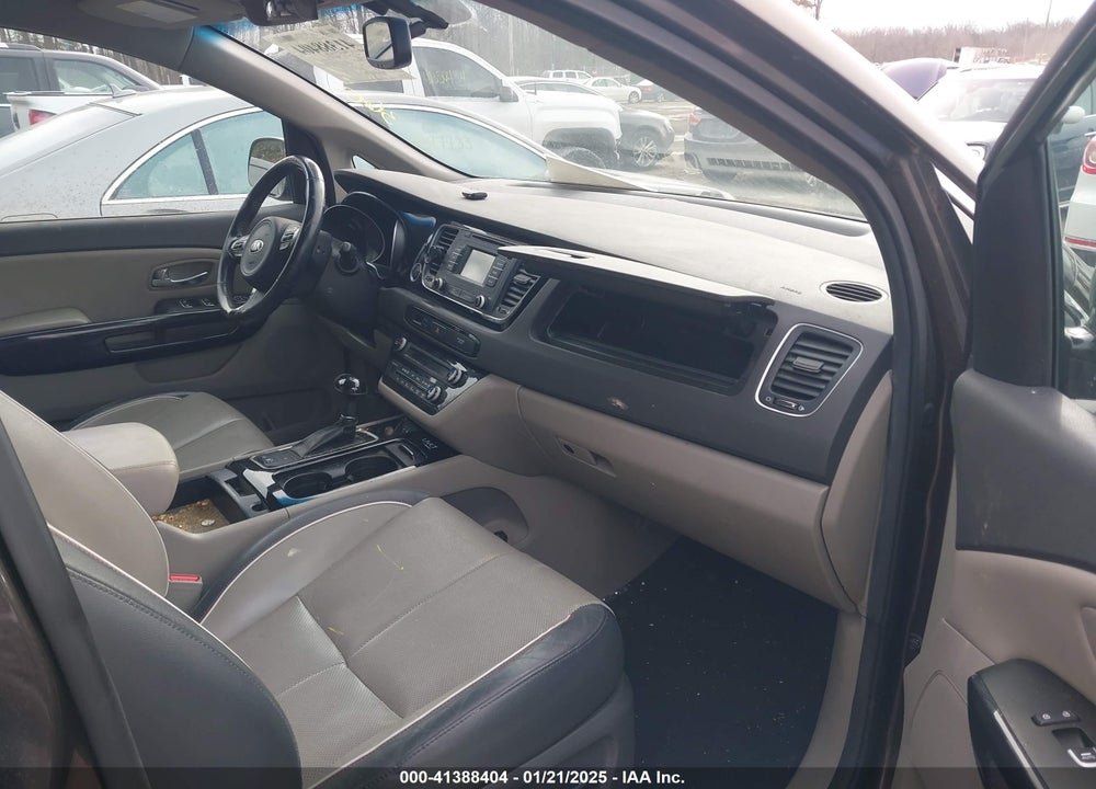2015 KIA SEDONA EX VIN: KNDMC5C19F6034163