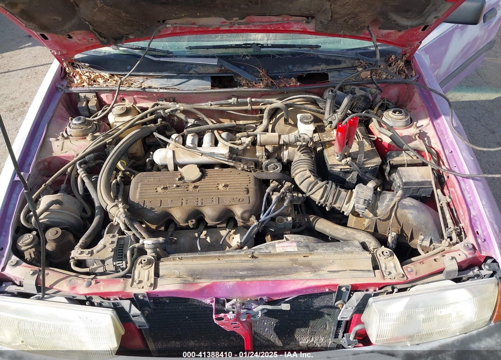 1991 FORD ESCORT LX VIN: 1FAPP14J9MW361481