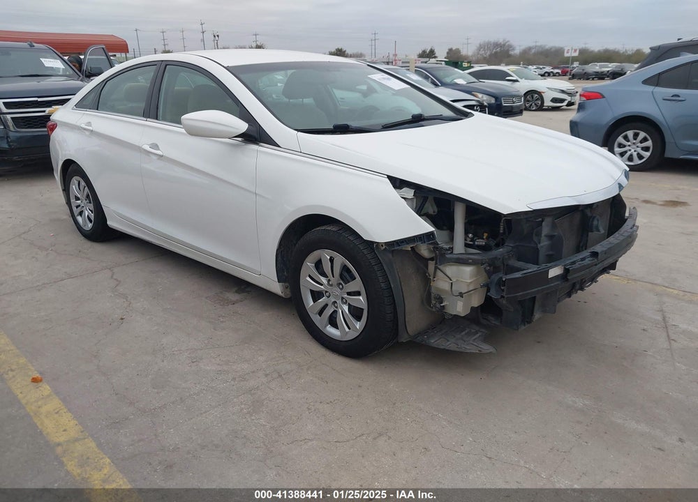 2012 HYUNDAI SONATA GLS VIN: 5NPEB4AC5CH348254