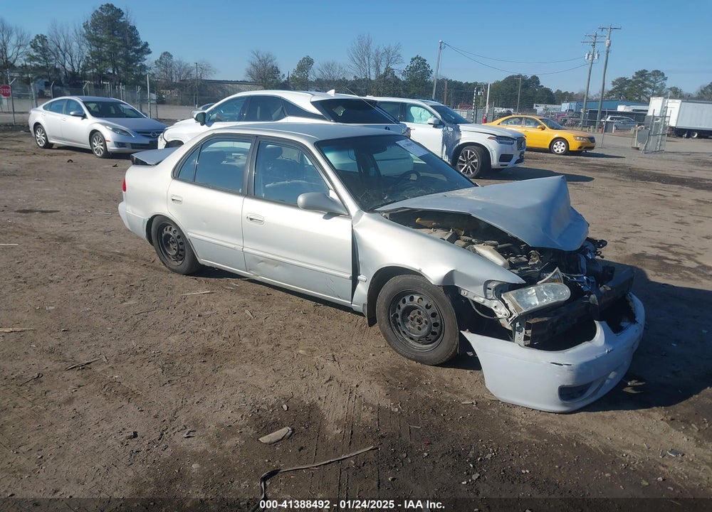 2001 TOYOTA COROLLA LE VIN: 2T1BR12EX1C479239