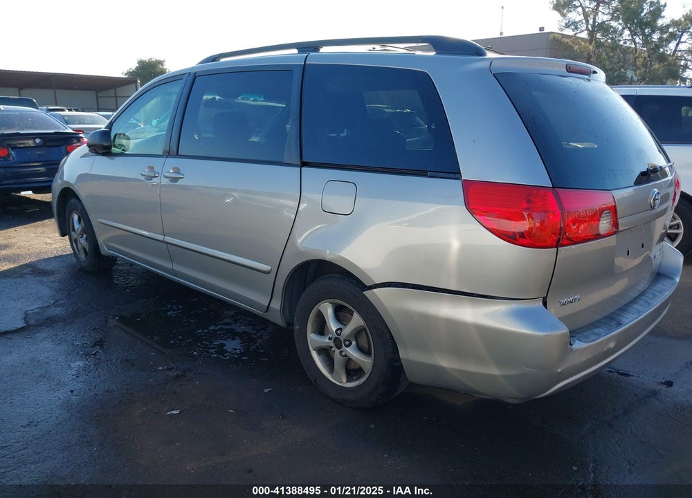 2007 TOYOTA SIENNA LE VIN: 5TDZK23C57S054887