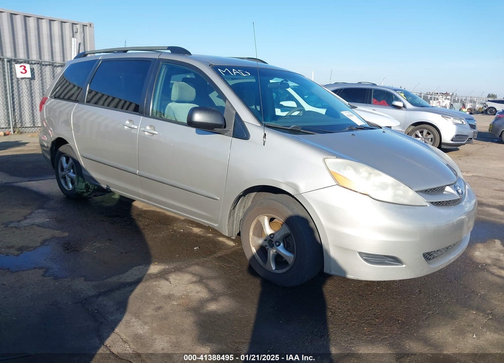 2007 TOYOTA SIENNA LE VIN: 5TDZK23C57S054887