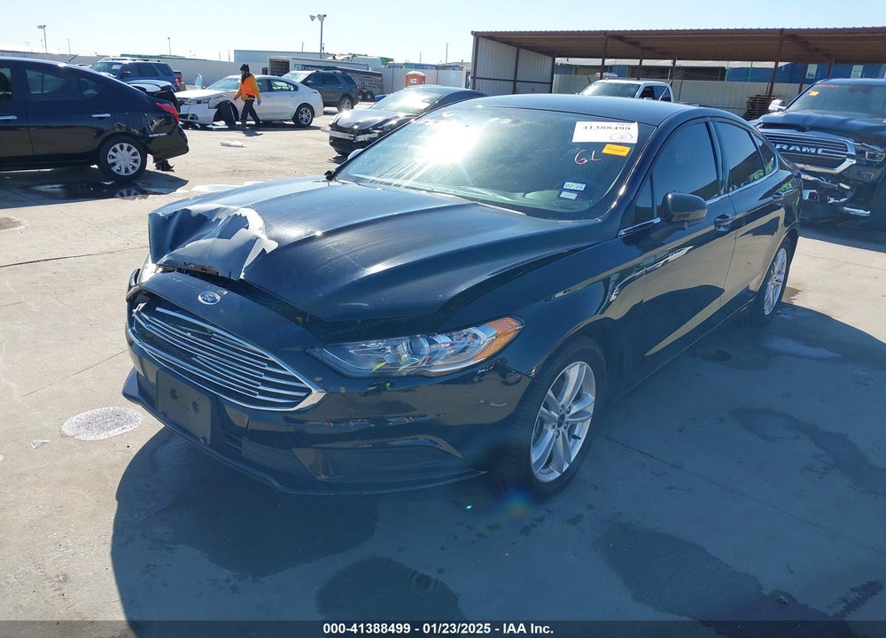2018 FORD FUSION VIN: 3FA6P0H75JR109570